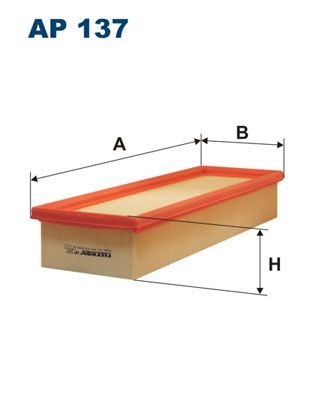 Filtron Luftfilter Ap 137 Renault Ap137 Storlek 2