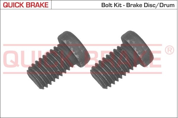 QUICK BRAKE Bolt, brake disc 11668K BMW,5 Limousine (E60),5 Touring (E61),3 Limousine (F30, F80),3 Coupe (E46),3 Cabrio (E46),3 Limousine (E30)