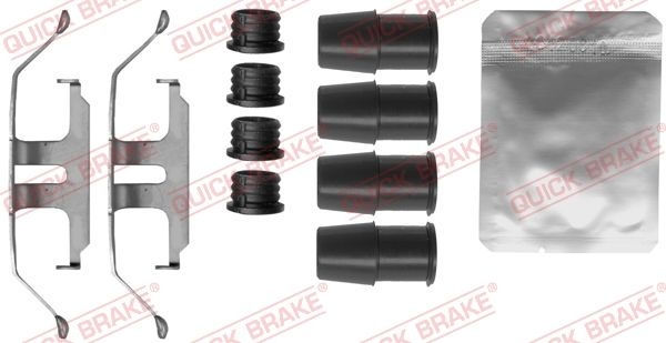 QUICK BRAKE Accessory Kit, disc brake pads 109-1884 BMW,1 Schrägheck (F20),3 Touring (F31),3 Limousine (F30, F80),4 Gran Coupe (F36)
