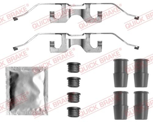 QUICK BRAKE Accessory Kit, disc brake pads 109-0044  FORD,Fiesta Mk6 Schrägheck (JA8, JR8),FOCUS III Turnier,Kuga Mk2 (DM2),FOCUS III