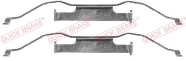 QUICK BRAKE Accessory Kit, disc brake pads 109-1148  BMW,ALFA ROMEO,5 Limousine (E39),3 Cabrio (E36),3 Limousine (E36),Z3 Roadster (E36)