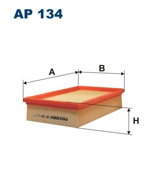 Filtron Luftfilter Ap 134 Renault Ap134 Storlek 2