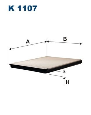 Citroen Interior Filter K 1107 Filtron