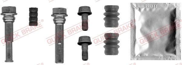 QUICK BRAKE Guide Sleeve Kit, brake caliper 113-0012X RENAULT,CITROËN,NISSAN,KOLEOS (HY_),C5 Aircross,Qashqai / Qashqai +2 I (J10, NJ10)