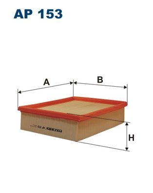 Filtron Luftfilter Ap 153 Opel Ap153 Storlek 2