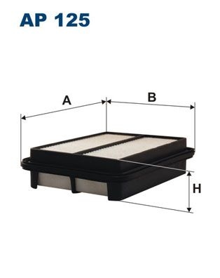 Filtron Luftfilter Ap 125 Toyota Ap125 Storlek 2