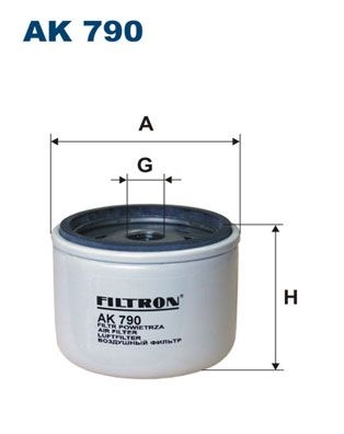 Filtron Luftfilter Ak 790 Storlek 2