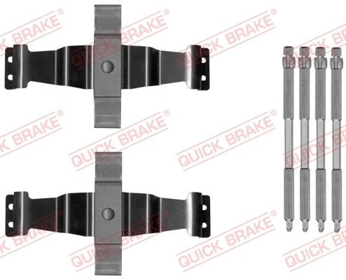QUICK BRAKE Accessory Kit, disc brake pads 109-1886 BMW,MINI,1 Schrägheck (F20),3 Touring (F31),3 Limousine (F30, F80),4 Gran Coupe (F36),3 GT (F34)