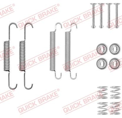QUICK BRAKE Accessory Kit, parking brake shoes 105-0020  FIAT,HYUNDAI,KIA,Freemont (345_),ix35 (LM, EL, ELH),ix35 Kastenwagen,SPORTAGE (SL)