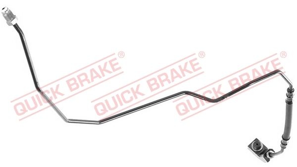 QUICK BRAKE Brake Hose with washers 96.011X Brake Line,Brake Pipe VW,AUDI,SKODA,Golf IV Schrägheck (1J1),Golf IV Variant (1J5),Bora Limousine (1J2)