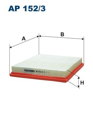 Filtron Luftfilter Ap 1523 Saab Ap152/3 Storlek 2