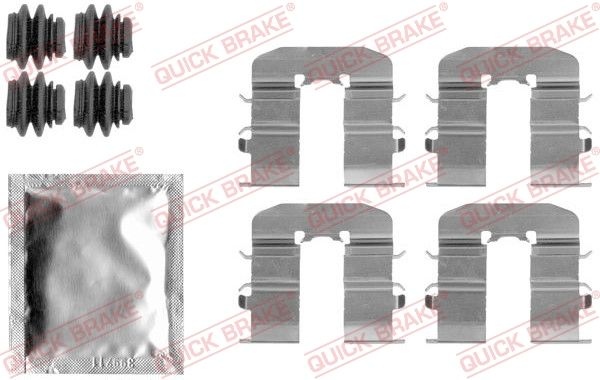 Accessory kit, disc brake pad