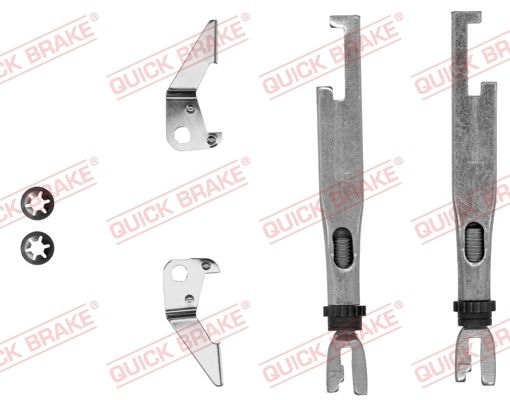 QUICK BRAKE Adjuster, drum brake 102 53 001 FIAT,PEUGEOT,CITROËN,TEMPRA (159),306 Schrägheck (7A, 7C, N3, N5),205 II (20A/C)