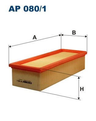 Filtron Luftfilter Ap 0801 Peugeot Ap080/1 Storlek 2