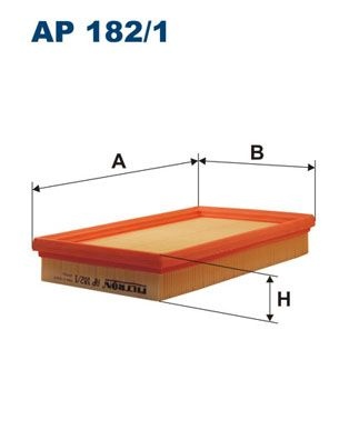 Filtron Luftfilter Ap 1821 Kia Ap182/1 Storlek 2