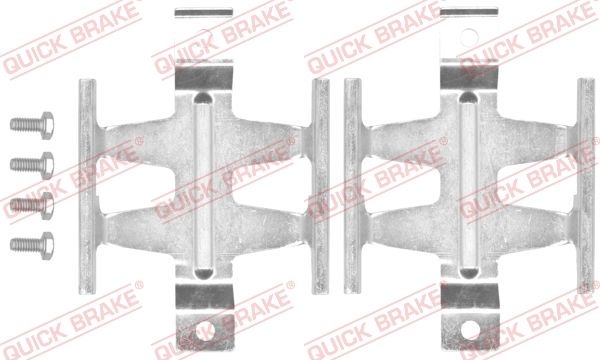 QUICK BRAKE Accessory Kit, disc brake pads 109-1687  MERCEDES-BENZ,T2/LN1 Kasten/Kombi,VARIO Kasten/Kombi,Vario Pritsche / Fahrgestell,VARIO Kipper