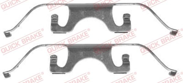 Accessory kit, disc brake pad