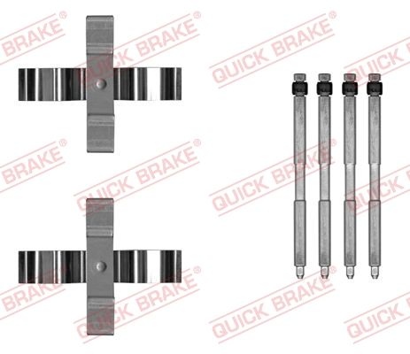 QUICK BRAKE Accessory Kit, disc brake pads 109-0055 BMW,MINI,1 Schrägheck (F20),3 Touring (F31),3 Limousine (F30, F80),4 Gran Coupe (F36),3 GT (F34)