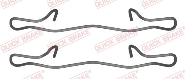 QUICK BRAKE Accessory Kit, disc brake pads 109-1755  VW,AUDI,MERCEDES-BENZ,Golf VII Schrägheck (5G1, BQ1, BE1, BE2),Passat Variant (3G5, CB5)