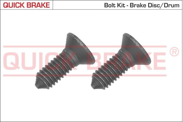 QUICK BRAKE Bolt, brake disc VW,AUDI,OPEL 11667K N10648301,N10648301,94520093  N10648301,1220306161,1220306166B,1220306167B,1220306167K,1220306161