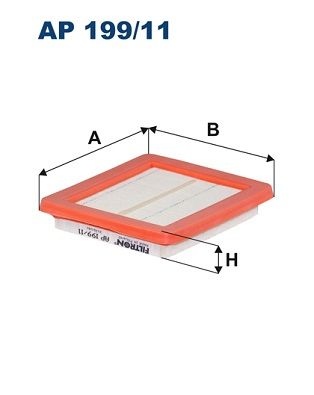 Filtron Luftfilter Ap 19911 Storlek 2