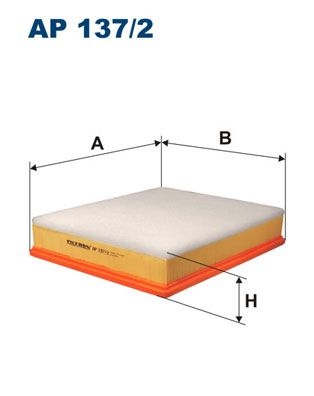 Filtron Luftfilter Ap 1372 Renault Ap137/2 Storlek 2