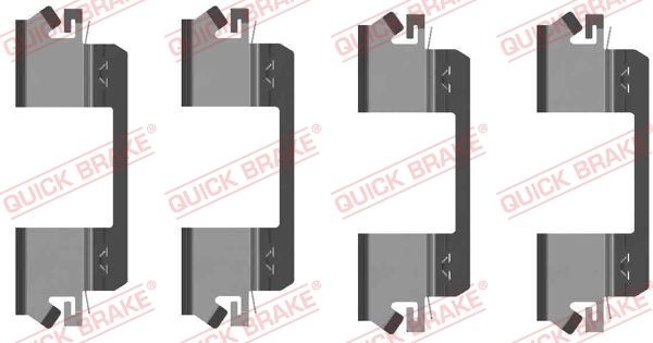 Accessory kit, disc brake pad