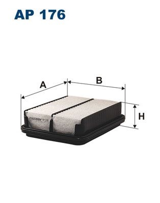 Filtron Luftfilter Ap 176 Suzuki Ap176 Storlek 2