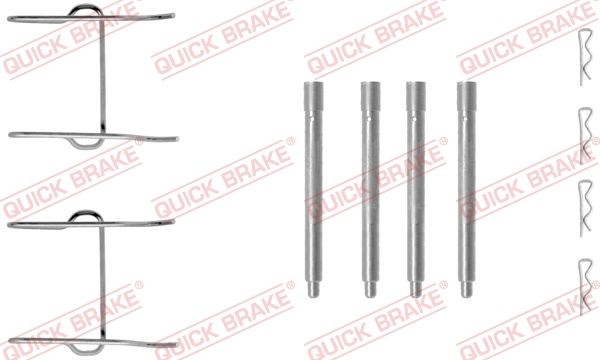 QUICK BRAKE Accessory Kit, disc brake pads 109-1149 MERCEDES-BENZ,PEUGEOT,VITO Bus (638),V-Klasse (W638/2),VITO Kasten (638),607 (9D, 9U),406 (8B)