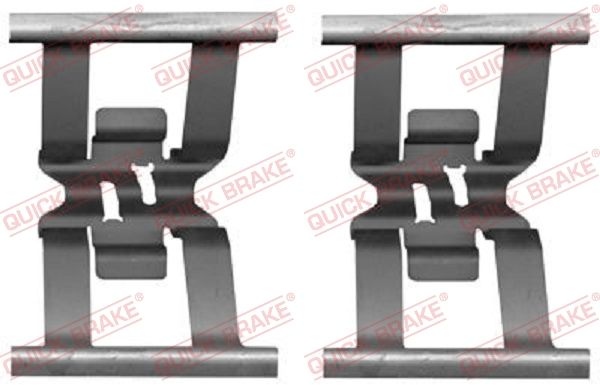 QUICK BRAKE Accessory Kit, disc brake pads 109-1898 VW,PORSCHE,Touareg (7P5, 7P6),Touareg (CR7),Cayenne (92A)