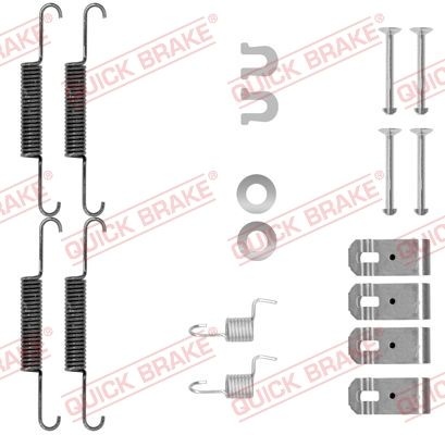 QUICK BRAKE Accessory Kit, parking brake shoes 105-0895 HONDA,CR-V III (RE),CR-V IV (RM_),CR-V II (RD_)