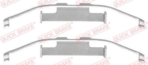 QUICK BRAKE Accessory Kit, disc brake pads 109-1097 BMW,MINI,ROVER,3 Touring (E91),3 Limousine (E90),3 Limousine (E46),1 Schrägheck (E87)