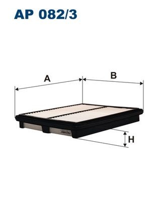Filtron Luftfilter Ap 0823 Daewoo Ap082/3 Storlek 2