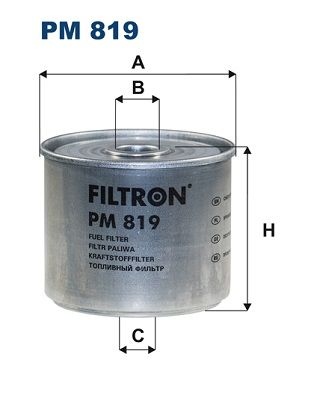 Filtron Branslefilter Volkswagen Pm819 Storlek 2