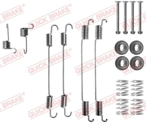 QUICK BRAKE Accessory Kit, brake shoes 105-0021 RENAULT,DACIA,LADA,Kadjar (HA_, HL_),Duster (HS_),Duster (HM_),DUSTER,Duster II,DUSTER Kasten