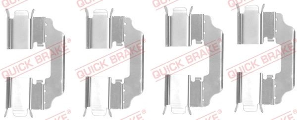 QUICK BRAKE Accessory Kit, disc brake pads 109-1770  MERCEDES-BENZ,RENAULT,CITAN Kasten (415),Citan Kombi / Tourer (415),CITAN Mixto (415)