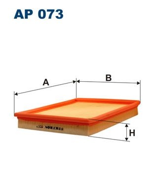 Filtron Luftfilter Ap 073 Opel Ap073 Storlek 2