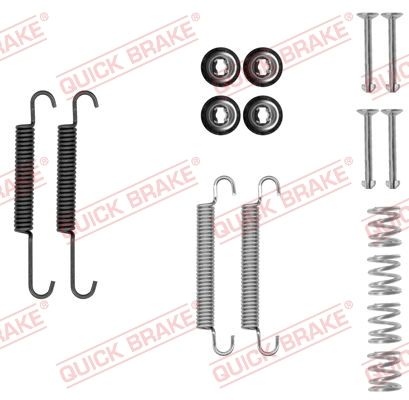 QUICK BRAKE Accessory Kit, parking brake shoes 105-0893  HYUNDAI,KIA,i30 (FD),i30 CW (FD),ACCENT II (LC),ACCENT II Stufenheck (LC)