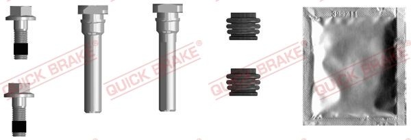 QUICK BRAKE Guide Sleeve Kit, brake caliper 113-0023X FIAT,MAZDA,HONDA,GRANDE PUNTO (199),Sedici (FY_),124 Spider (348_),MX-5 III (NC),MX-5 IV (ND)
