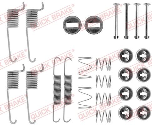 Tillbehor bromsback Mercedes-Benz Quick Brake 1050714