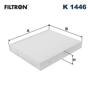 Filtron Invandigt Filter K 1446 Toyota K1446 Storlek 2