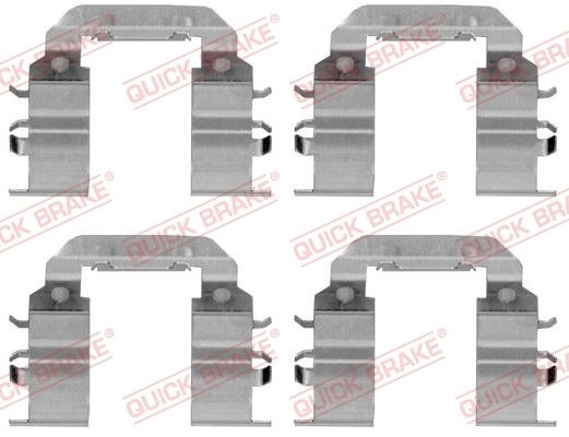 QUICK BRAKE Accessory Kit, disc brake pads 109-1782  HYUNDAI,i10 (PA),i20 (PB, PBT)