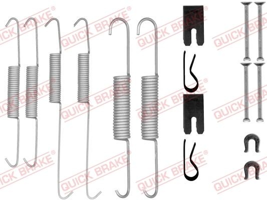QUICK BRAKE Accessory Kit, brake shoes 105-0854  TOYOTA,HILUX III Pick-up (TGN1_, GGN2_, GGN1_, KUN2_, KUN1_),HILUX Pick-up (GUN1_)