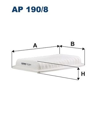 Filtron Luftfilter Ap 1908 Suzuki Ap190/8 Storlek 2