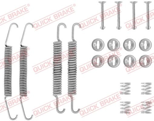 QUICK BRAKE Accessory Kit, brake shoes 105-0548  FIAT,SEAT,LANCIA,Seicento / 600 Schrägheck (187_),126 (126_),127 Schrägheck (127_)