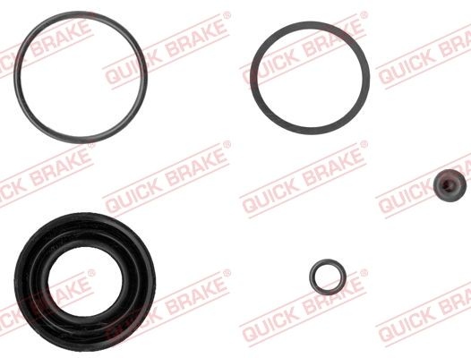 QUICK BRAKE Brake Caliper Repair Kit 114-0063 Caliper Repair Kit,Brake Caliper Rebuild Kit VW,AUDI,FORD,Golf VII Schrägheck (5G1, BQ1, BE1, BE2)