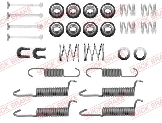 QUICK BRAKE Accessory Kit, parking brake shoes 105-0821  MITSUBISHI,PAJERO IV (V8_W, V9_W),PAJERO III (V7_W, V6_W),PAJERO II (V3_W, V2_W, V4_W)