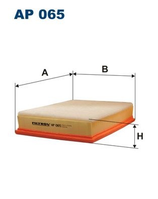 Filtron Luftfilter Ap 065 Rolls-Royce Ap065 Storlek 2