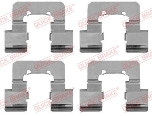 QUICK BRAKE Accessory Kit, disc brake pads 109-1781 OPEL,PEUGEOT,SAAB,INSIGNIA Caravan,INSIGNIA,INSIGNIA Stufenheck,INSIGNIA A Country Tourer (G09)