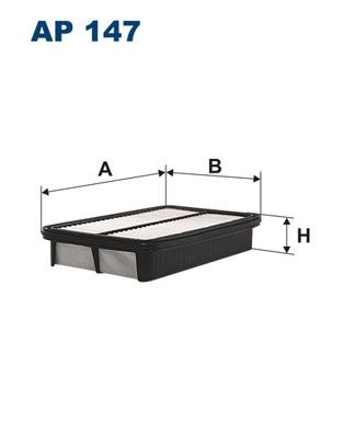 Filtron Luftfilter Ap Toyota Ap147 Storlek 2